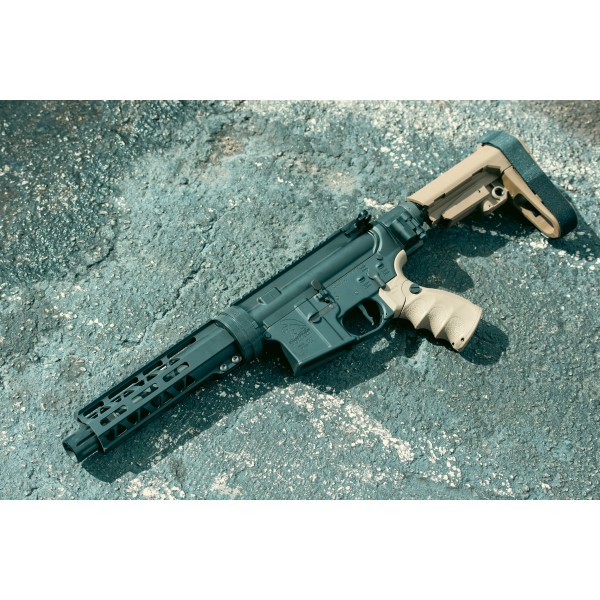 AR-15 5.56 NATO 7.5" Moriarti Arms 'The Transformer'  Enhanced TakeDown Semi Auto Pistol / SOT